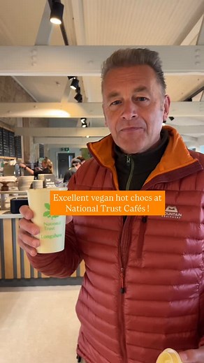 Chris Packham on Instagram: "Hats off to @peakdistrictnt @nationaltrust for their delicious vegan options at Cafés across England and Wales! 50% plant-based – top work! We need our other eNGOs to follow suit, for planet and people. #springwatch"