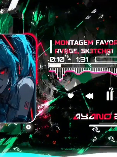 Montagem Favorito - RVNGE & SK3TCH01 | Phonk Edit por Ayano Zino