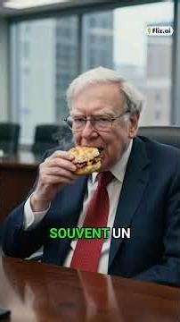 Découvrez la routine insolite de Warren Buffett pour son petit-déjeuner chez McDonald’s : il laisse