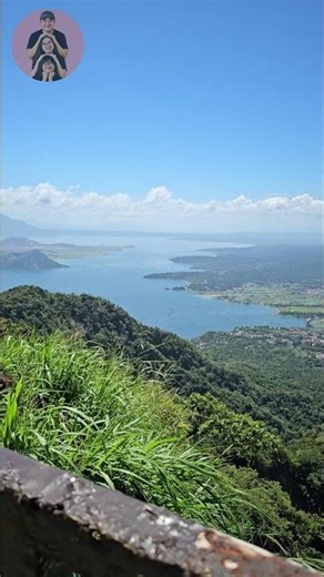 Tagaytay City - View From Sky Ranch, Taal Volcano #pleasesubscribe #ilovephilippines
