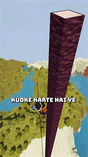 This Youtuber Did Impossible MLG in Minecraft #minecraft