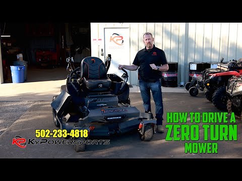 How to Drive a Zero Turn Mower