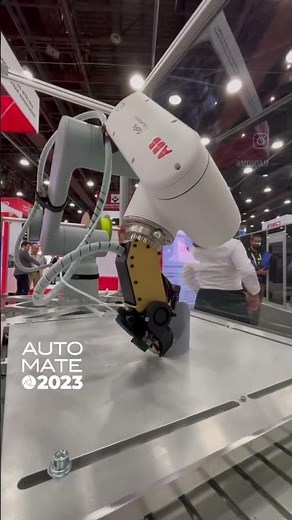 MDAC1 #3dprinting Cell at #Automate2023! Powered by ABB’s GoFa CRB 15000 collaborative robot