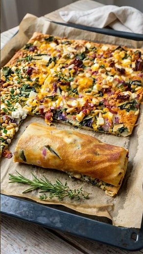🥘🕖Feierabendblech Tag 22: Herzhafte Ofenpfannkuchen 🤌🤤 müsst ihr unbedingt probieren! #food #recipe