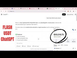 Make Flash USDT for Free with ChatGPT – Easy 2025 Tutorial