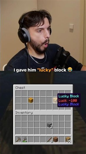 We tried Minecraft Lucky Blocks!