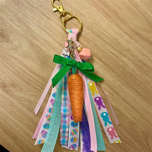 Easter Bag Charm | Spring Purse Keychain - Etsy
