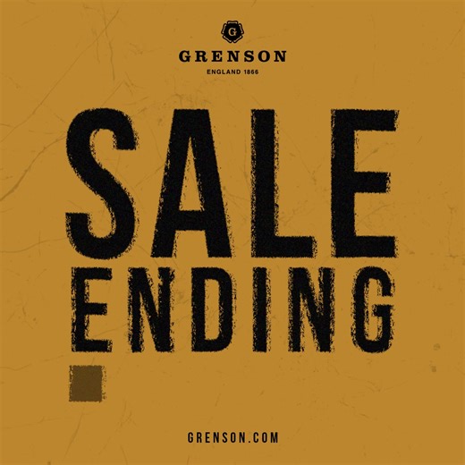 The Big Winter Sale is now on. You may have noticed that this year we didn’t take part in black Friday, so we’ve decided to pull the our main sale forward slightly. Get up to 70% off shoes, boots, loafers, sneakers and sandals. | Grenson Shoes