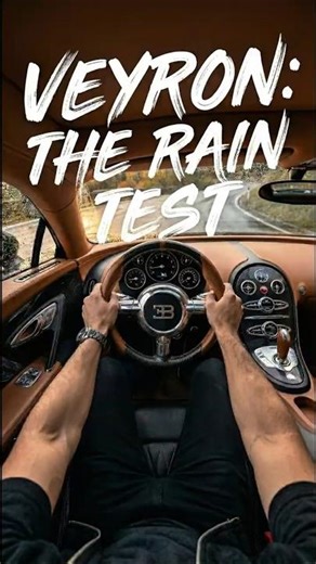 1470HP Bugatti Veyron POV Drive | Wet Road Reflections & Real Engine Sound #carlovers