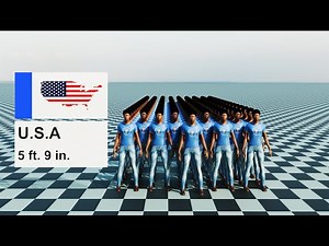 Average Height of Men from Different Countries: Global Height Comparison