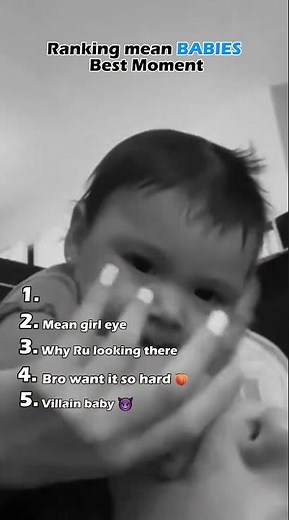ranking mean babies