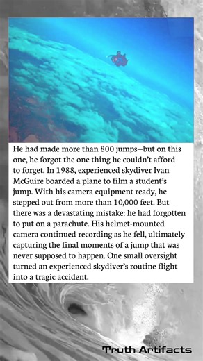 800+ Jumps… But He Forgot His Parachute