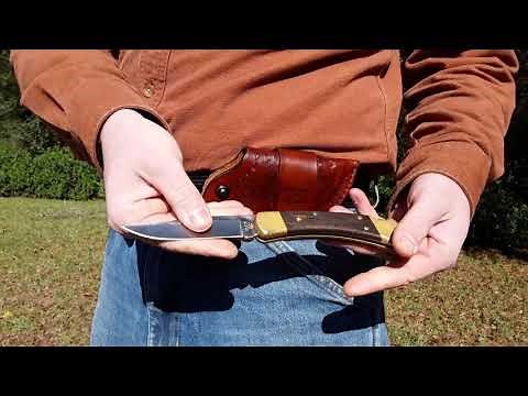 Quick Draw Sheath for Buck 110 Knife