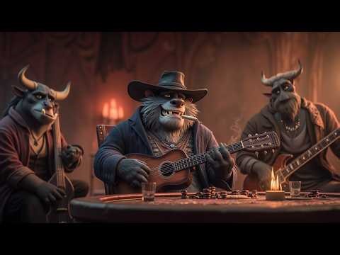 Raw southern delta blues - old guitars and night smoke for deep relaxation and soul vibes