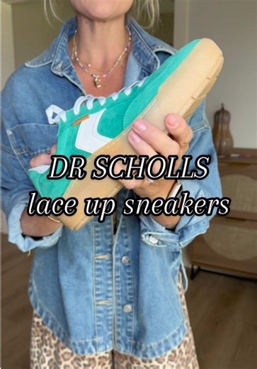 Experience Comfort with Dr. Scholl's Lace Up Sneakers