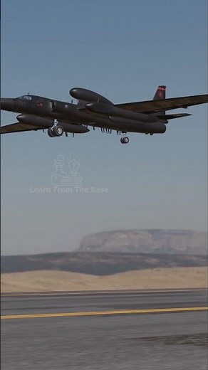 Inside the U-2 Spy Plane:| How It Operates at the Edge of Space 70,000ft‪@Learnfromthebase‬ #shorts