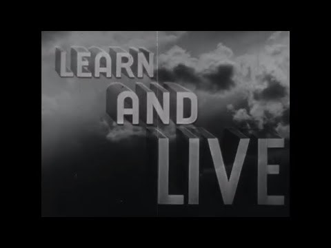 "LEARN AND LIVE WITH JOE INSTRUCTOR" WWII PILOT TRAINING FILM T6 TEXAN PART 1 57174