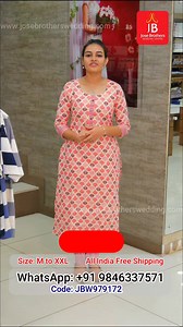 Again budget friendly two pcs in beautiful three shades... Sky blue, peach and mustard yellow printed shades... Neck round neck.. Yolk center portion gives a different patch work... Sleeves 3/4..bottom same patch to gives sleeve end... Slitted with lining kurthi... Rate- ₹ 598/- Size - M to XXL Pdt code - JBW979172 --------------------------- Place Order Only through This WhatsApp Number: 9846337571 --------------------------- We will not contact you from other numbers, beware of fraudulent acti