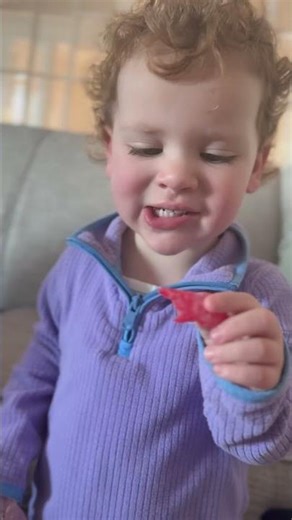 ￼ look at my sister‘s face after she tried sour patch kids ￼