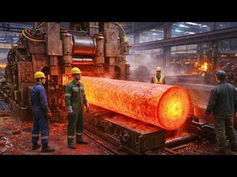Inside a Steel Factory: How Iron Ore Becomes Wire Rods | Complete Production Process