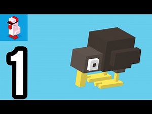 Crossy Road - Gameplay Walkthrough Part 1 - Tutorial (iOS/Android)