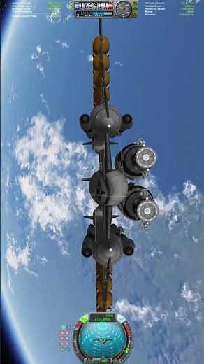 Building a Refueling Space Station Part 2 - Delivering fuel with a SSTO #ksp #gamingshorts #shorts