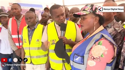 Gov Wavinya Ndeti inspects the upgrading to Bitumen Standard of Gossip Mlolongo Police Road | Kenya Digital News