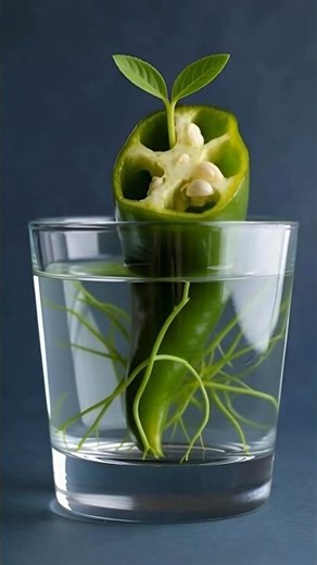 🌶️ Green Chilli Timelapse | From Cut Chilli to Full Plant | Ultra Realistic 4K Growth