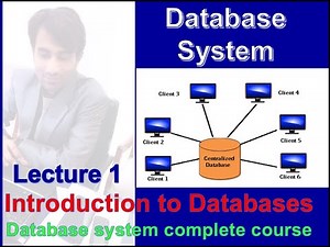 Introduction to Databases|| What is database|| Database systems ||advantages of database|| lec1