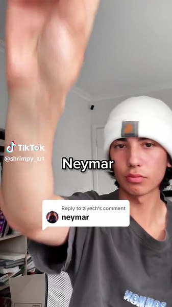 Replying to @ziyech Drawing #neymar in my style! 🇧🇷⚽️ (Limited edition prints available in my bio!) #neymarjr #drawing #artstyle #doodleart #footballtiktok