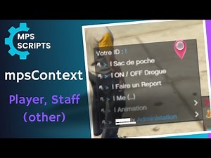 Script Contexte Menu FiveM – Le meilleur contexte menu Joueur & Staff