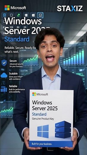 Power Your Business with Windows Server 2025 Standard!