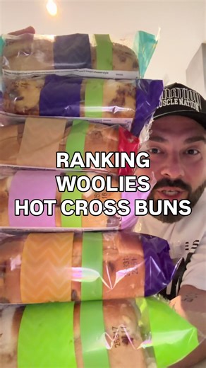 Woolworths Hot Cross Buns Ranking Taste Test