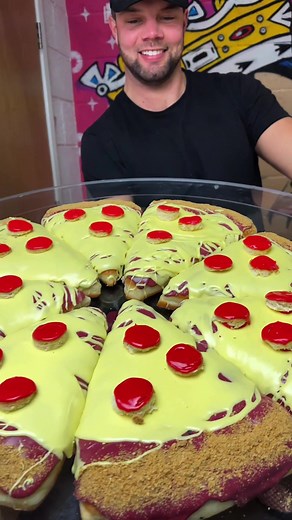 Delicious Doughnut Pizza - A Sweet Twist on a Classic Favorite
