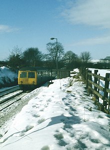 British Rail class 105 DMU Shepley