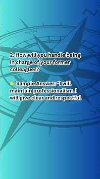 5 PROMOTION INTERVIEW SAMPLE QUESTIONS (WITH ANSWERS) For Deck Rating w/ promotion to Deck Officer.