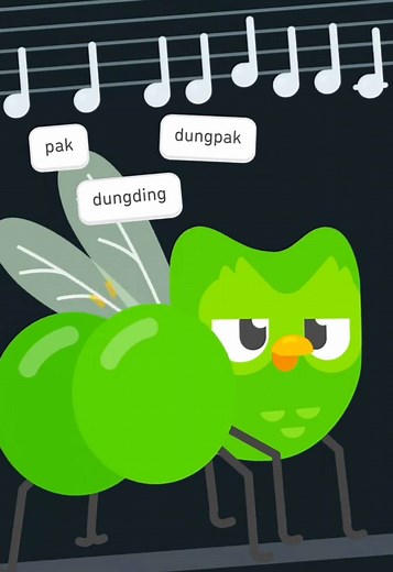 Learn the hottest songs of 2026 with Duolingo Music 🦟 | duolingo