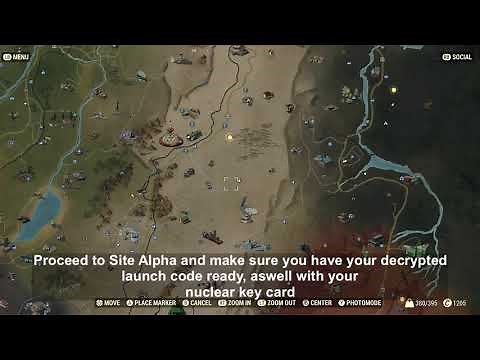 Fallout 76: Launching a Nuke - Site Alpha Walkthrough (Part One)