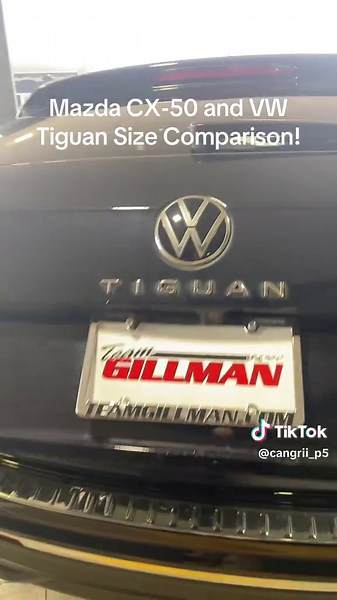 Mazda CX-50 vs VW Tiguan: Size Comparison Explained
