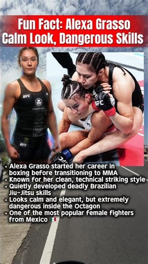 Alexa Grasso's Fun Fact #alexagrasso #ufcnews #ufcfighter