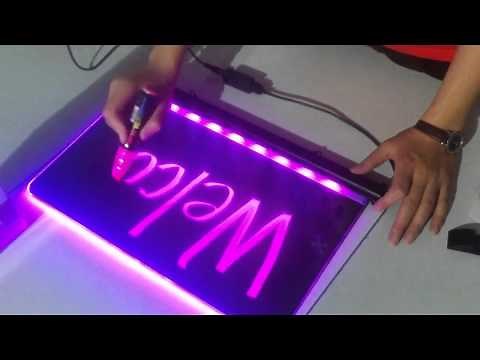 Black Background LED Advertising Board T21