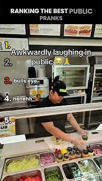 Ranking The Best Public Pranks