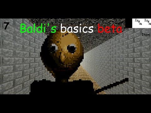 Baldi's Basics - Beta Build - Baldi's basics mod (Impossible mod)