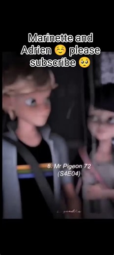 marinette and Adrien ☺️ please subscribe 🥺 #mireculous #pleasesubscribe #marinnet