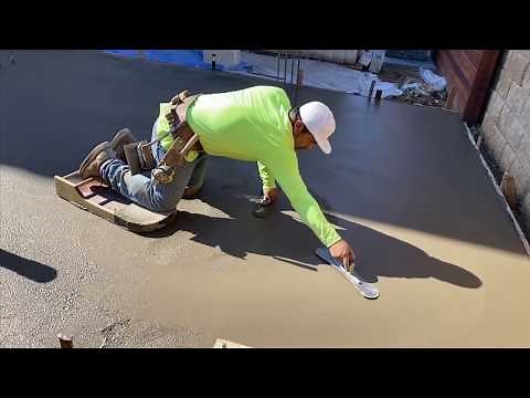 COMO HACER UN PISO DE CEMENTO EN EL PATIO