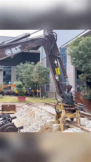 JG Tamping Machine: Efficient tamping, stable performance – isn’t this the backbone of your rail maintenance?#TampingMachine #RailwayTamping #StablePerformanceTampingTool | JingGong Excavator Machinery | Facebook