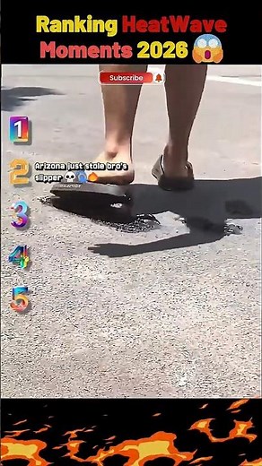 Ranking Hot Weather Moments 🔥🥵😱 #hotweathermoments #heatwave #texas #us #arizona #heatmoments