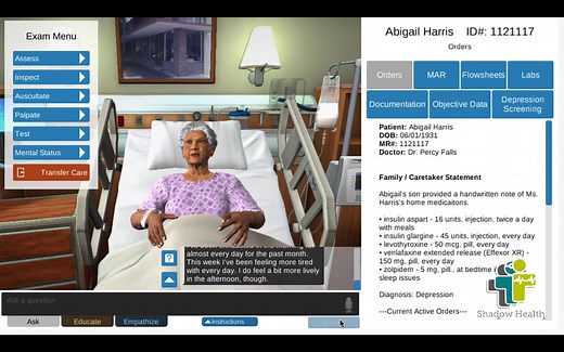 Abigail Harris - Depression
