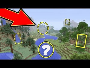 5 Easy Ways to hide your base in minecraft! (No redstone)