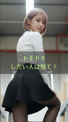 ミニスカ後輩OLの酷な試練。見ちゃダメと言われて耐えられますか？